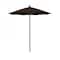 California Umbrella 7.5' Black Aluminum Market Patio Umbrella, Pacifica Mocha 194061334973 - alternate 1
